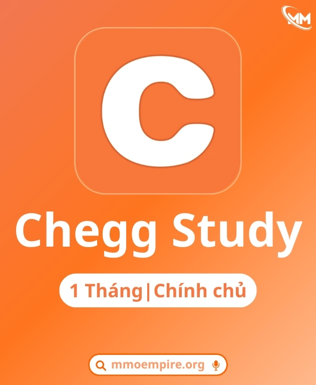 Nâng cấp tài Khoản Chegg Study  Premium