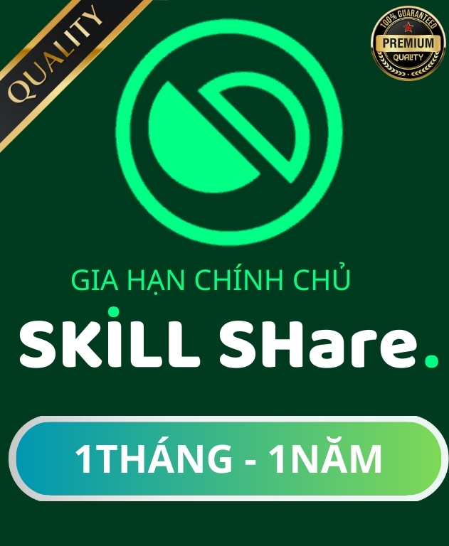 Nâng cấp Skillshare Premium Chính chủ
