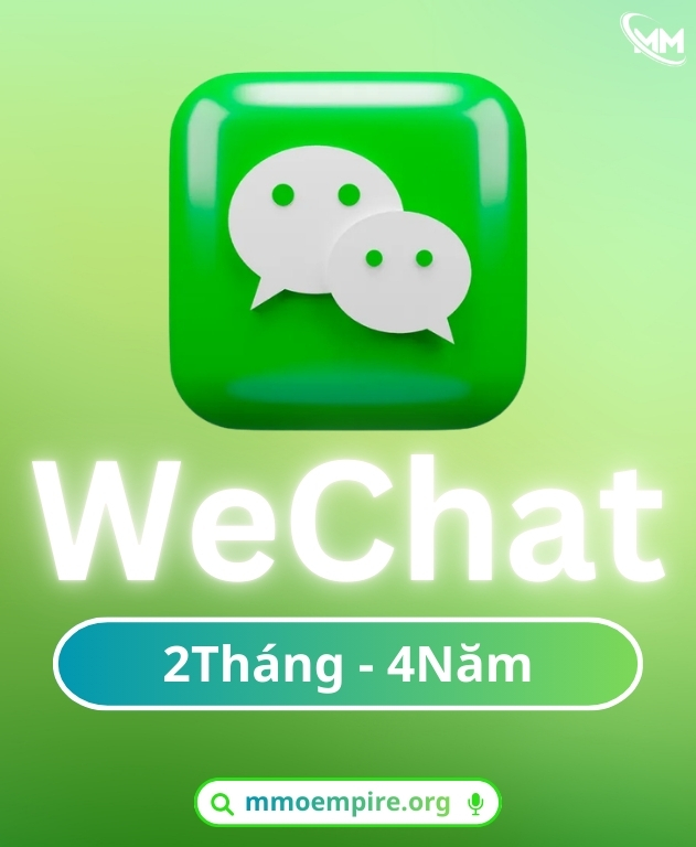 Tài khoản WECHAT chưa xác minh & xác minh
