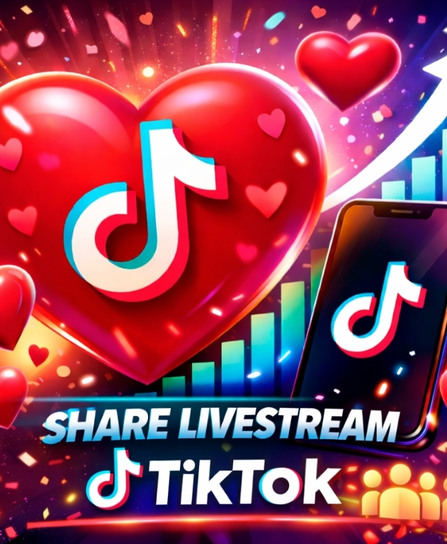 Tương tác Share LiveStream TikTok