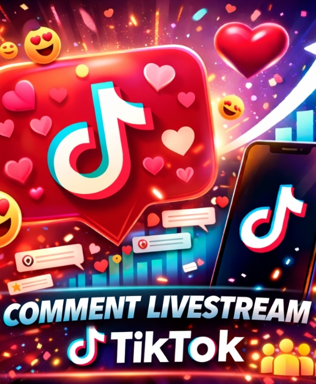 Tương tác Comment Livestream TikTok
