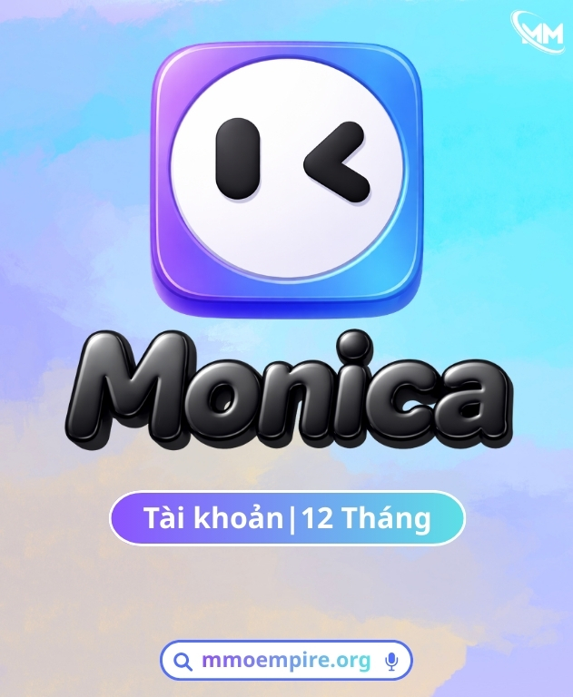 Nâng Cấp Tài Khoản Monica pro